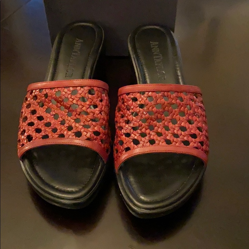 Red Ann Taylor Sandals